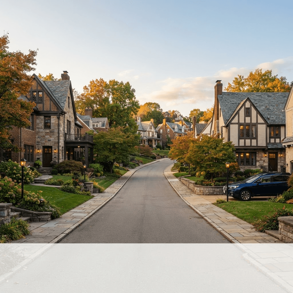 A Aspinwall-area neighborhood
