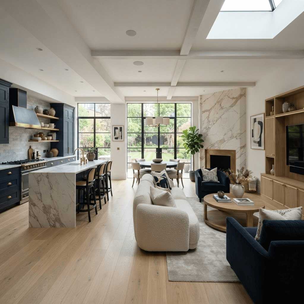 A beautifully remodeled open-concept Pittsburgh home